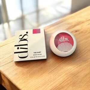 Dibs The Duet Baked Blush - VIP Pink - NIB
